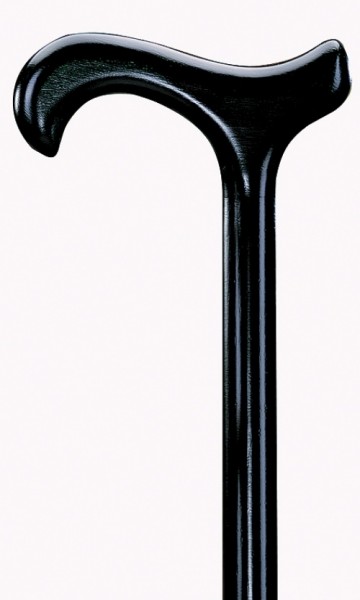 Stock Fachmann Gehstock Herren Kassen Derby Schwarz