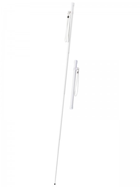 Stock Fachmann Teleskopierbarer Blinden Taststock aus Fiberglas – 35,5 cm – 126 cm Kostenloser Versand international