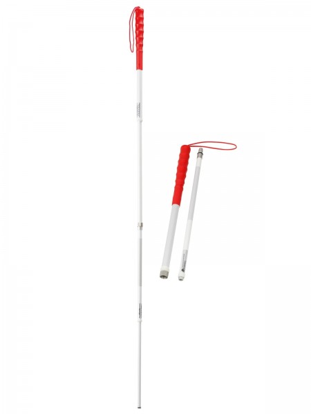 Stock Fachmann Teleskopierbarer & Zerlegbarer Kellererstock / zerlegbar Blindentaststock ink. Gewinde