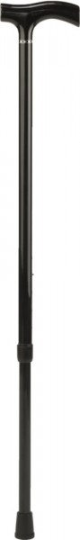 Stock Fachmann Carbon Gehstock verstellbar mit Fritzgriff schwarz Struktur