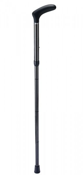 Stock Fachmann Carbon Faltstock 100 kg - Raute schwarz glänzend Kostenloser Versand