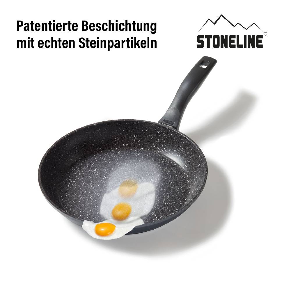﻿Stoneline Bratpfanne 28 cm ohne Deckel - Schwarz Black Friday