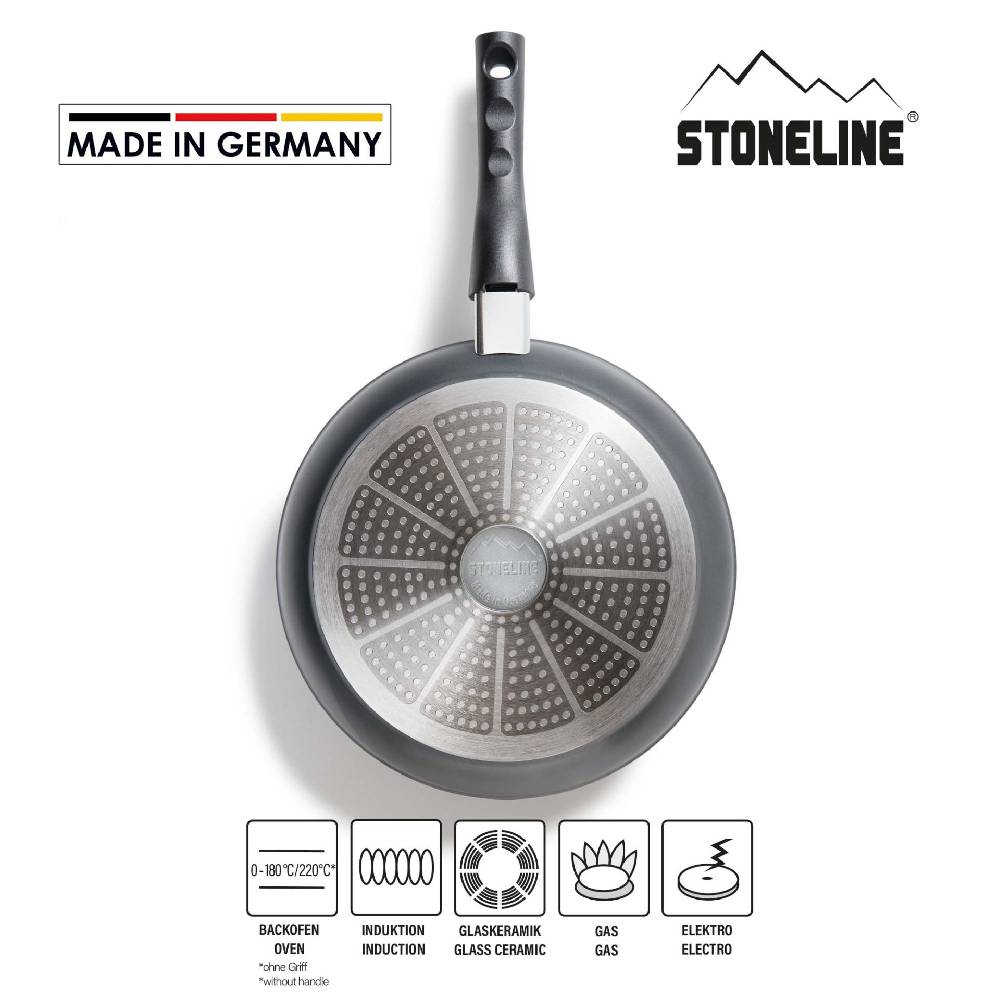 Stoneline Bratpfanne 28 cm mit abnehmbarem Griff ohne Deckel Cyber Monday