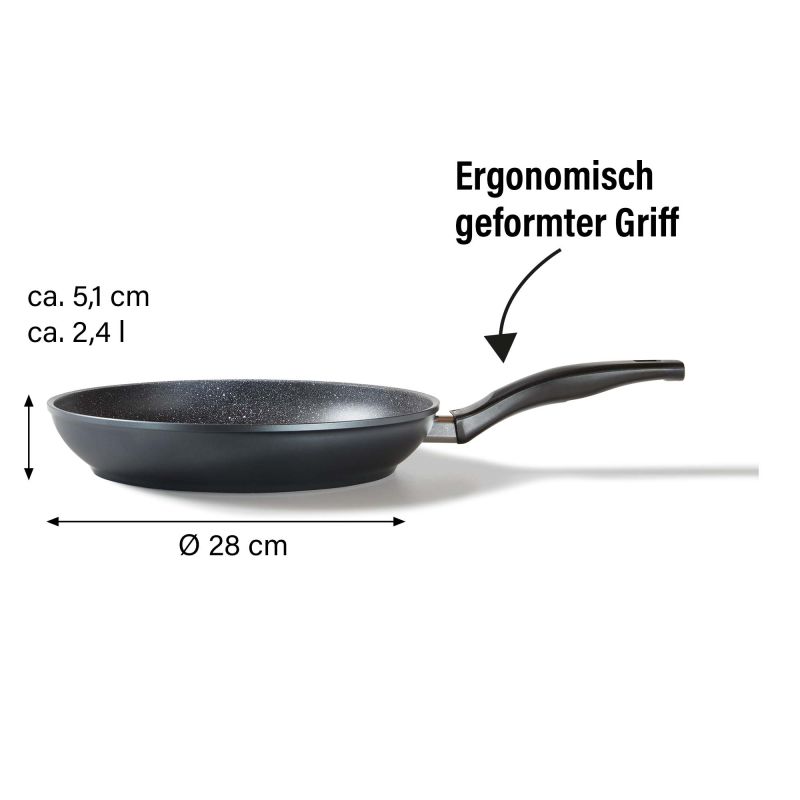 Stoneline Bratpfanne 28 cm ohne Deckel Vatertagsangebot