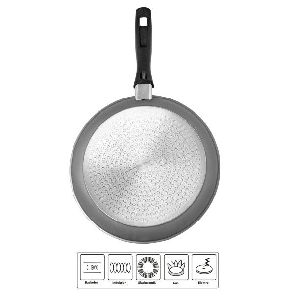 Stoneline Geteilte Pfanne 24 cm mit Trennwand und Deckel Valentinstagsangebot
