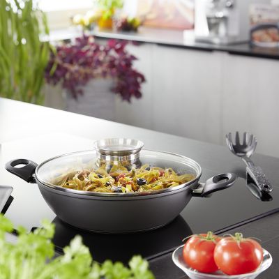 Stoneline Keramik Servierpfanne 28 cm mit Deckel Bestseller