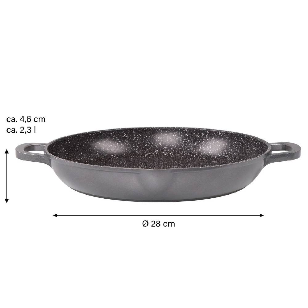 Stoneline Grillplatte Rund Grillpfanne 28 cm ohne Deckel JETZT KAUFEN