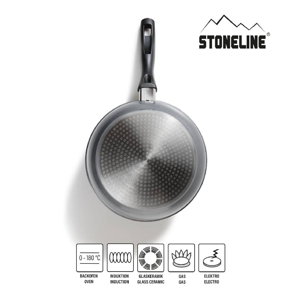 Stoneline Kochgeschirr-Set 8-teilig 18/20/24 mit Deckeln Verkauf