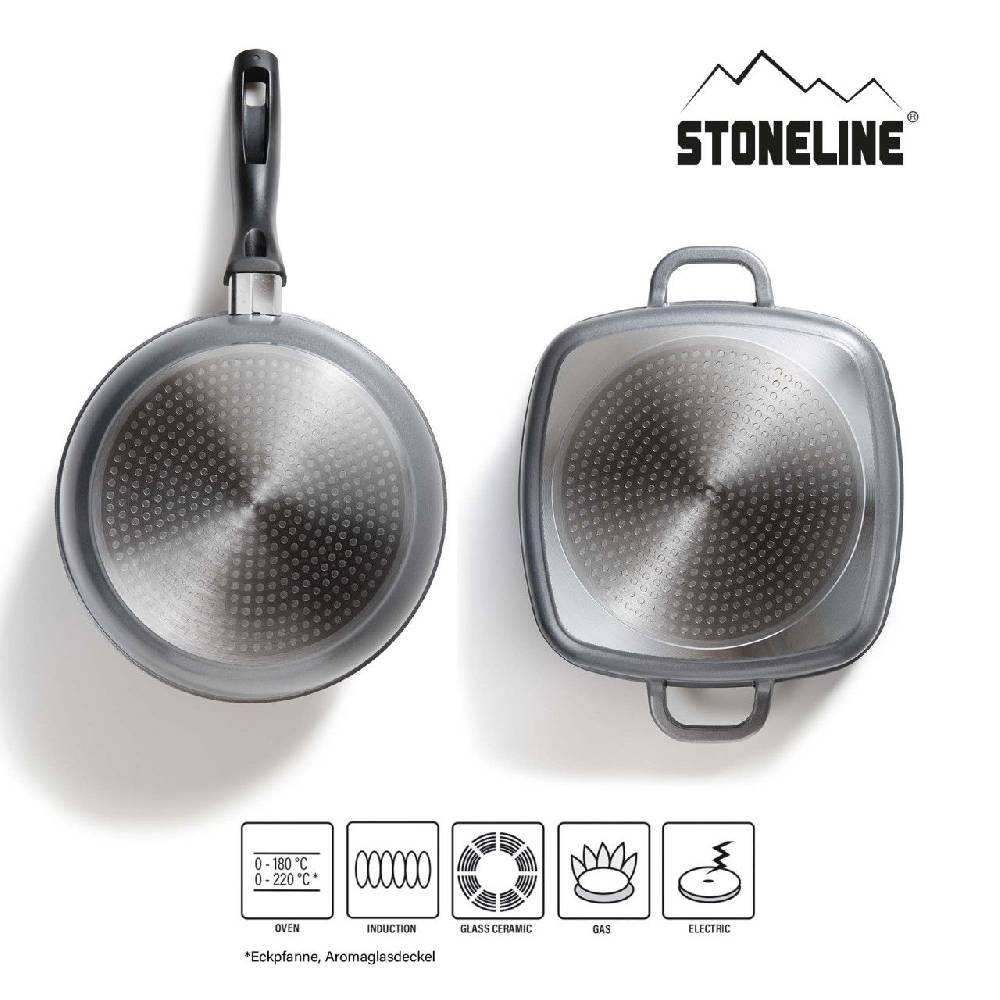 Stoneline Kochgeschirr-Set 13-teilig 18/20/24/28/32 mit Deckeln Angebote