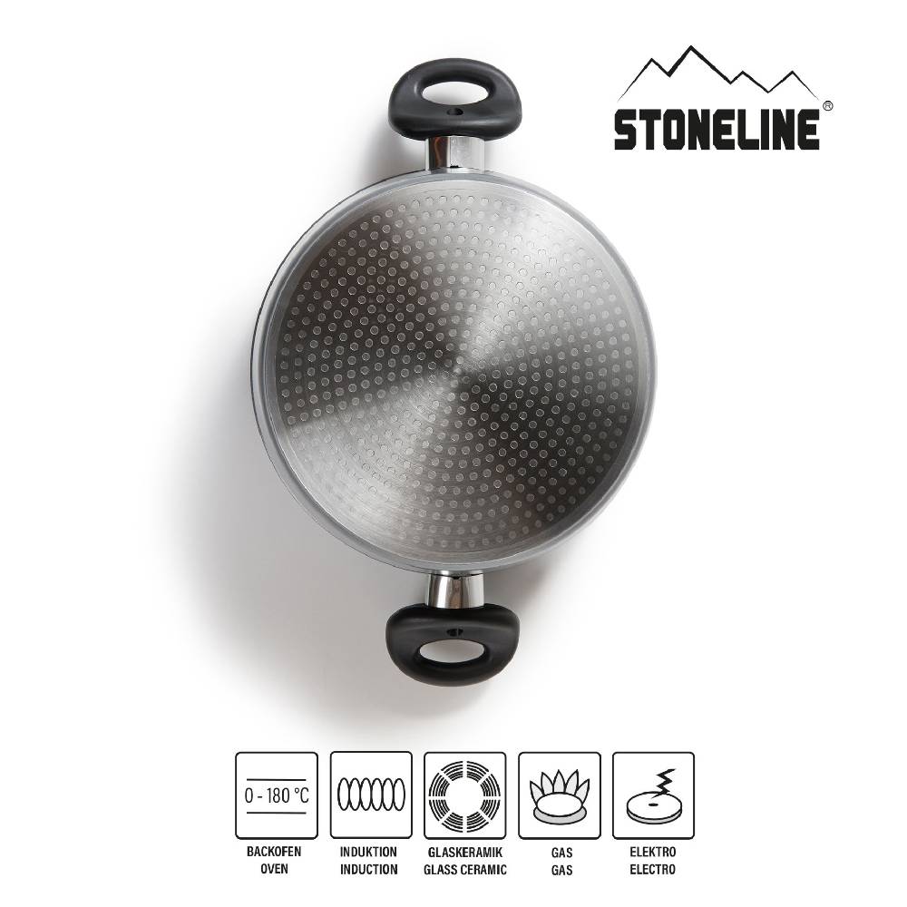 Stoneline Kochtopf 24 cm mit Deckel Sonderangebot