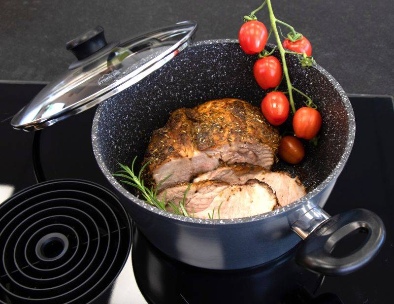 Stoneline Kochtopf 24 cm mit Deckel Sonderangebot