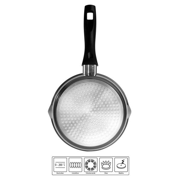 Stoneline Stielkasserolle 18 cm mit Deckel Flash Sale