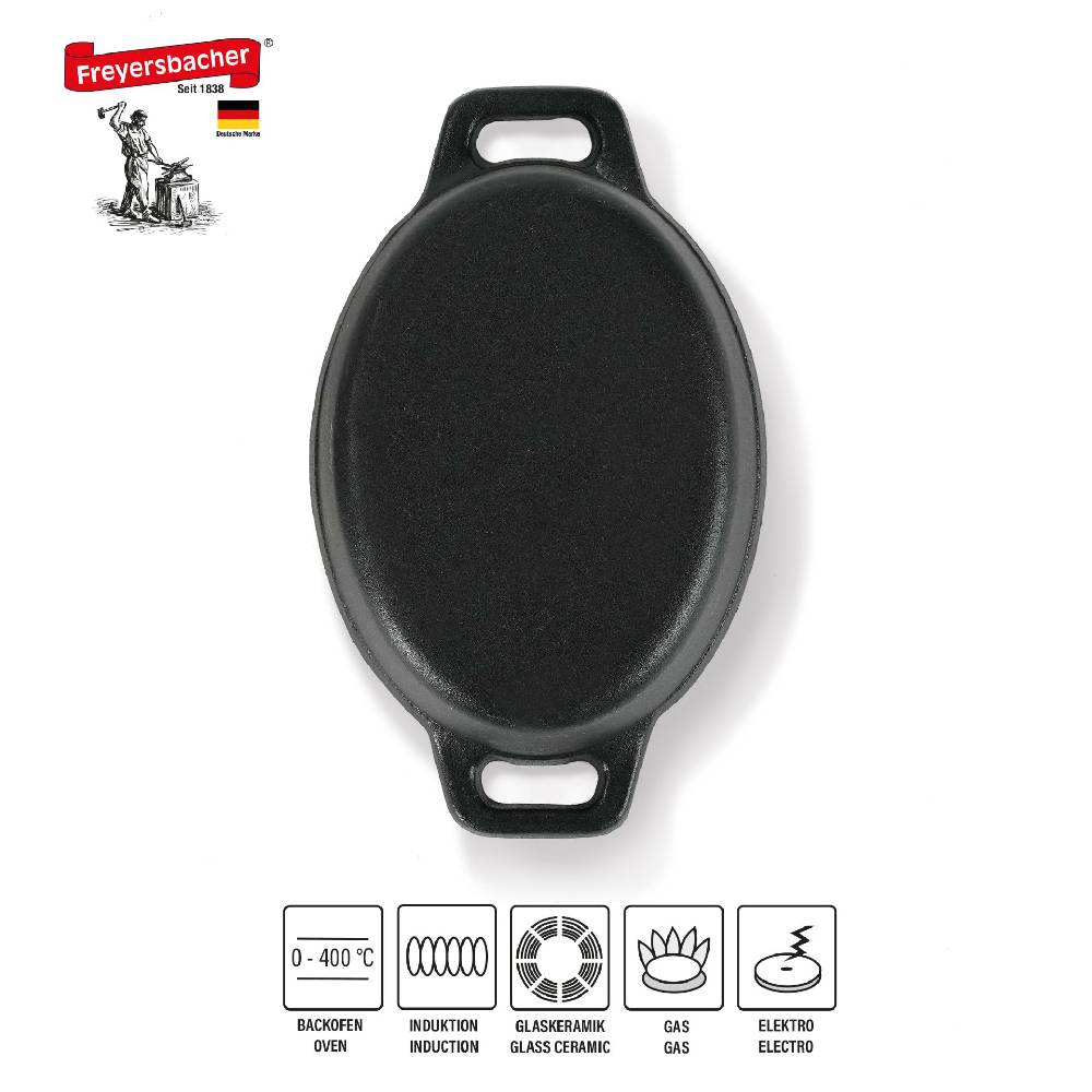 Stoneline Mini Cocotte Oval 12x8,5 cm Gusseisen, Kleiner Emaille Topf Preisnachlass