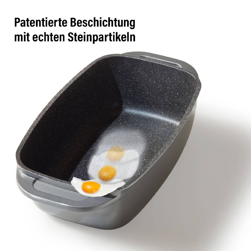 Stoneline Bräter Schmortopf 40x22 cm mit Deckel Weihnachtsangebot