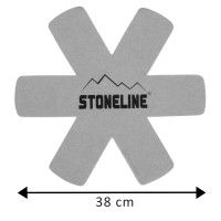 Stoneline Pfannenschutz Set 2-teilig Grau Wochenangebot