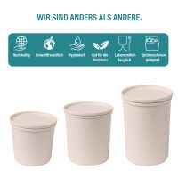 Stoneline Frischhaltedose 500 ml rPET Natur Zeitbegrenzte Promotion