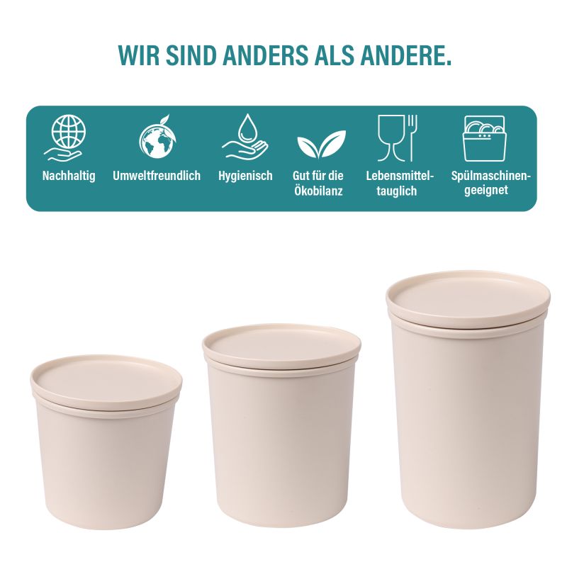 Stoneline Frischhaltedose 1.000 ml rPET Natur Bis zu 60% Rabatt