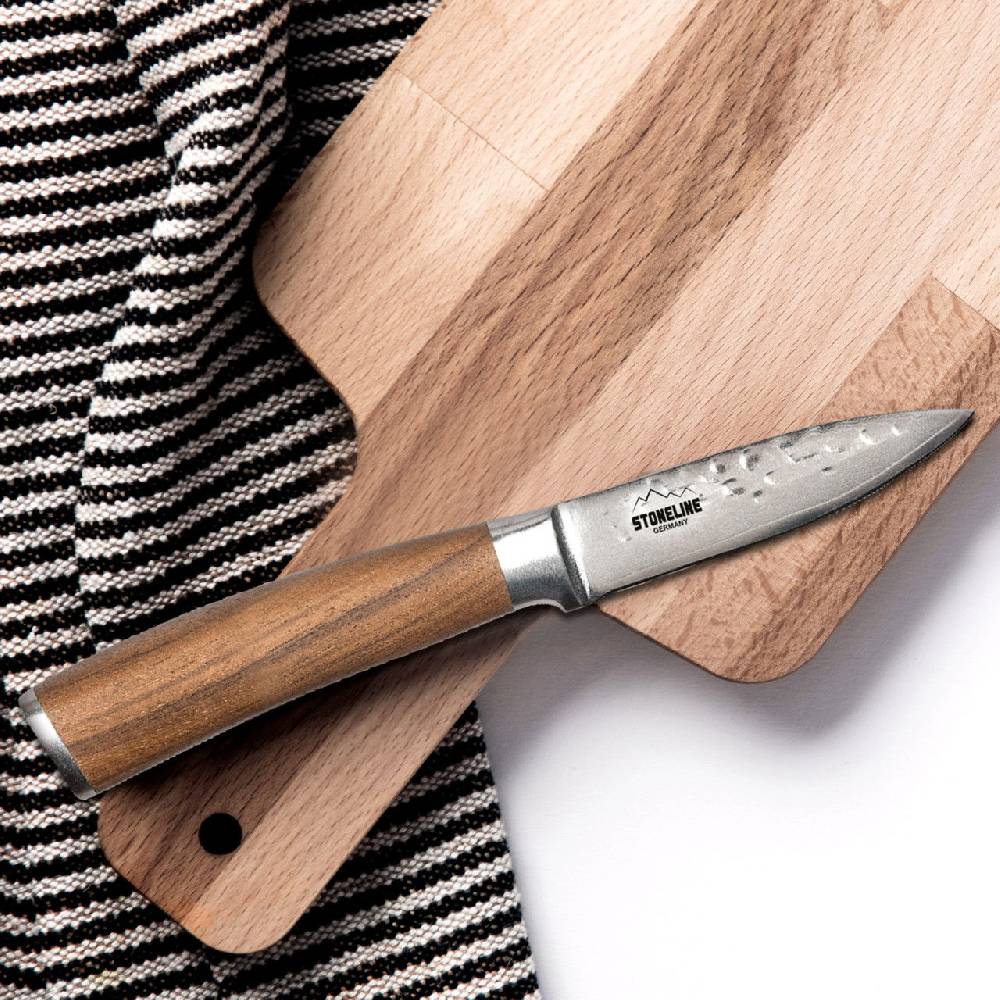 Stoneline Schälmesser 20 cm Damast - Hammerschlag zollfrei