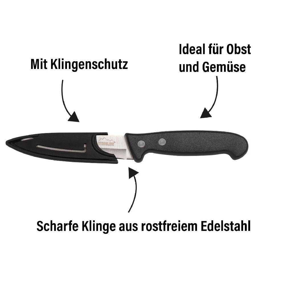 Stoneline Edelstahl Schälmesser 18,5 cm 2025
