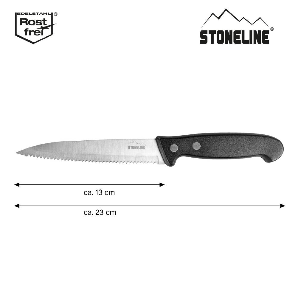 Stoneline Edelstahl Universalmesser 23 cm Outlet