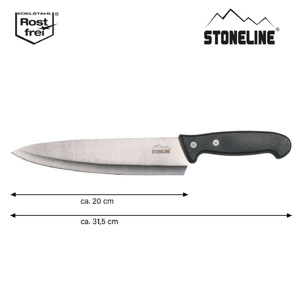 Stoneline Edelstahl Kochmesser 31,5 cm Hotsell