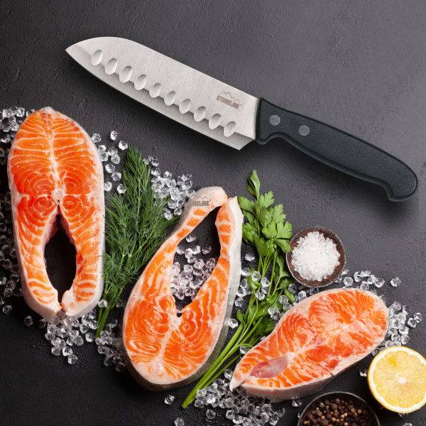 Stoneline Edelstahl Santokumesser 22,5 cm im Angebot