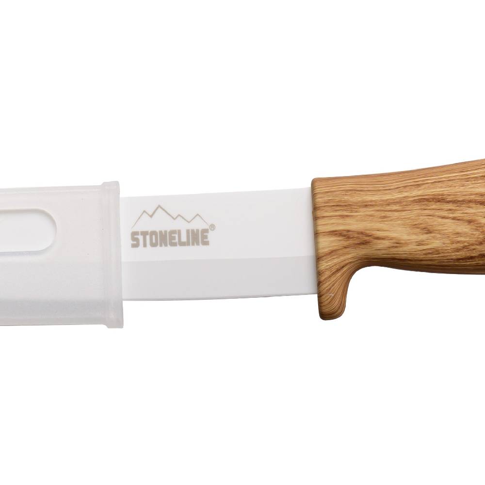 Stoneline Keramik Messer-Set 4-teilig Holzoptik Blitzverkäufe