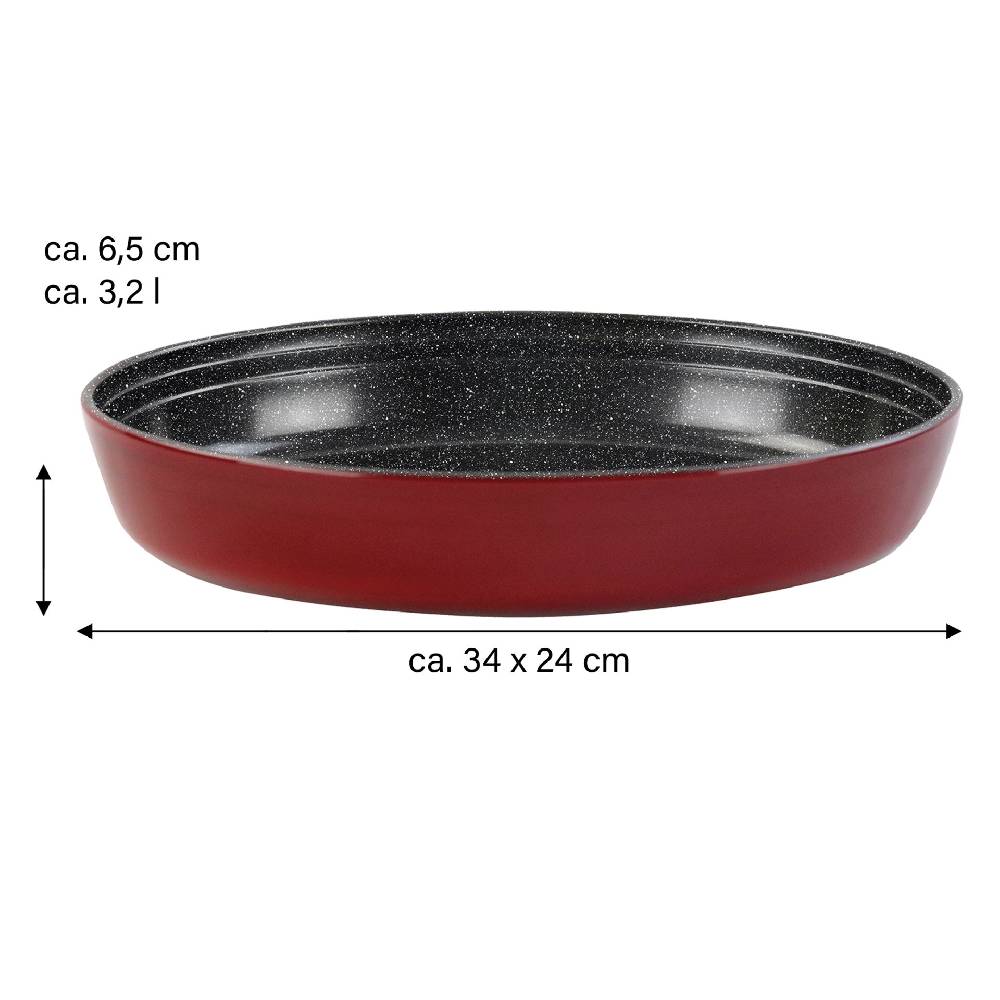 Stoneline Auflaufform Oval 34x24 cm Osterangebot