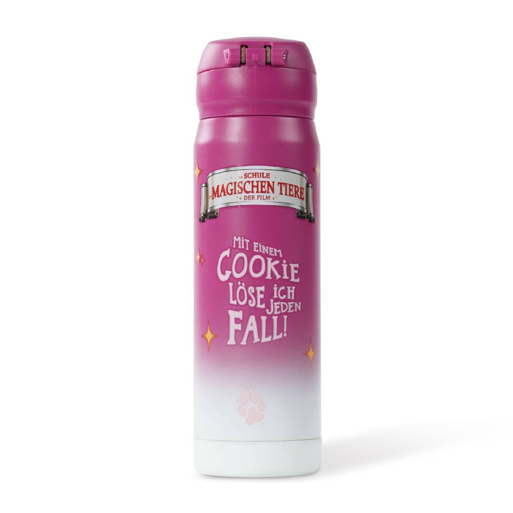 Stoneline Die Schule der Magischen Tiere Trinkflasche 380 ml Edelstahl Beerenrot, Rabbat Heißer Verkauf