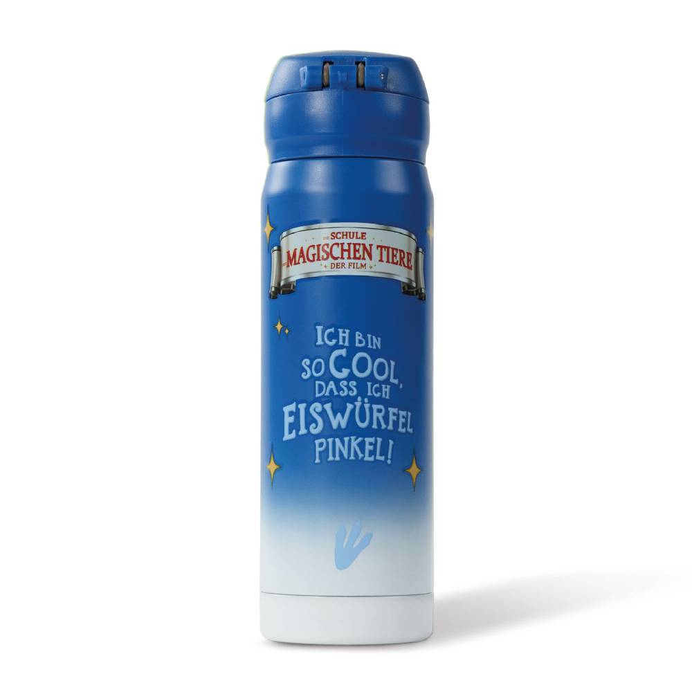 Stoneline Die Schule der Magischen Tiere Trinkflasche 380 ml Edelstahl Blau, Juri Top Angebot