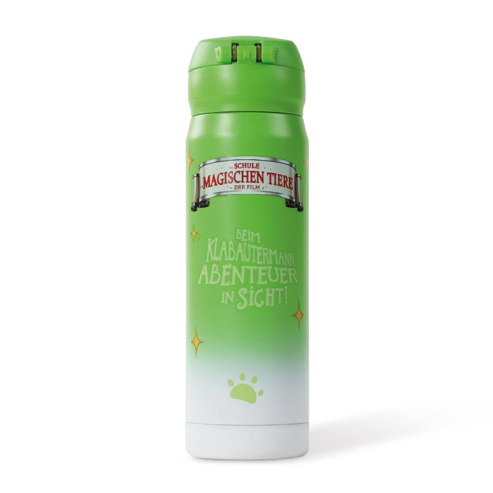Stoneline Die Schule der Magischen Tiere Trinkflasche 380 ml Edelstahl Grün, Henrietta Online Outlet