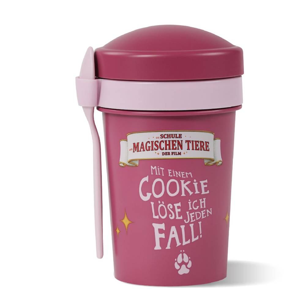 Stoneline Die Schule der Magischen Tiere Müslibecher To Go 540 ml rPET Beerenrot, Rabbat Bestseller
