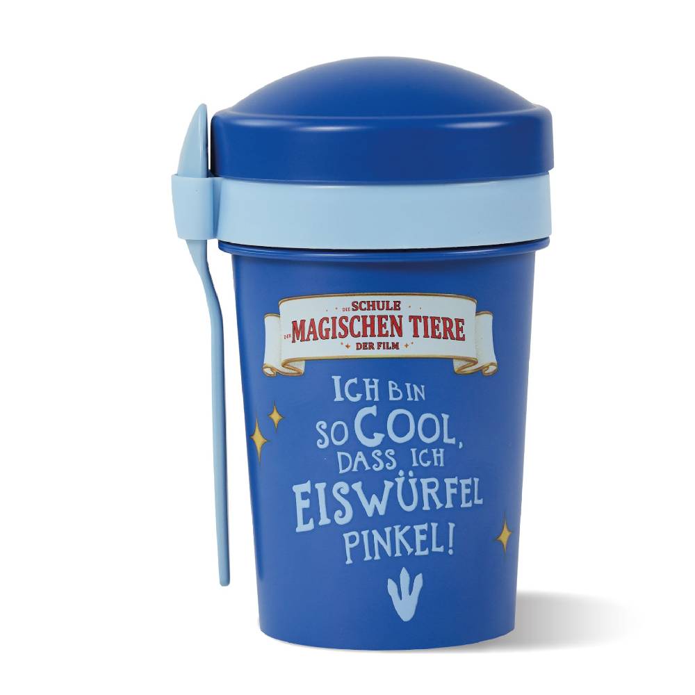 Stoneline Die Schule der Magischen Tiere Müslibecher To Go 540 ml rPET Blau, Juri Saisonale Angebote