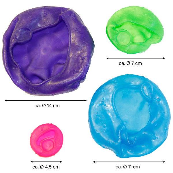 Stoneline Silikon Frischhaltedeckel 4,5/7/11/14 cm Set 4-teilig Begrenzte Freigabe