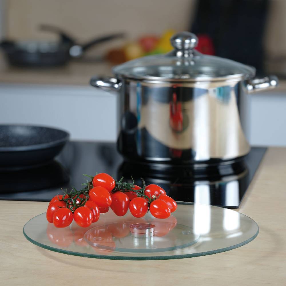 Stoneline Drehbare Glas Servierplatte Tortenplatte 32 cm Transparent JETZT KAUFEN